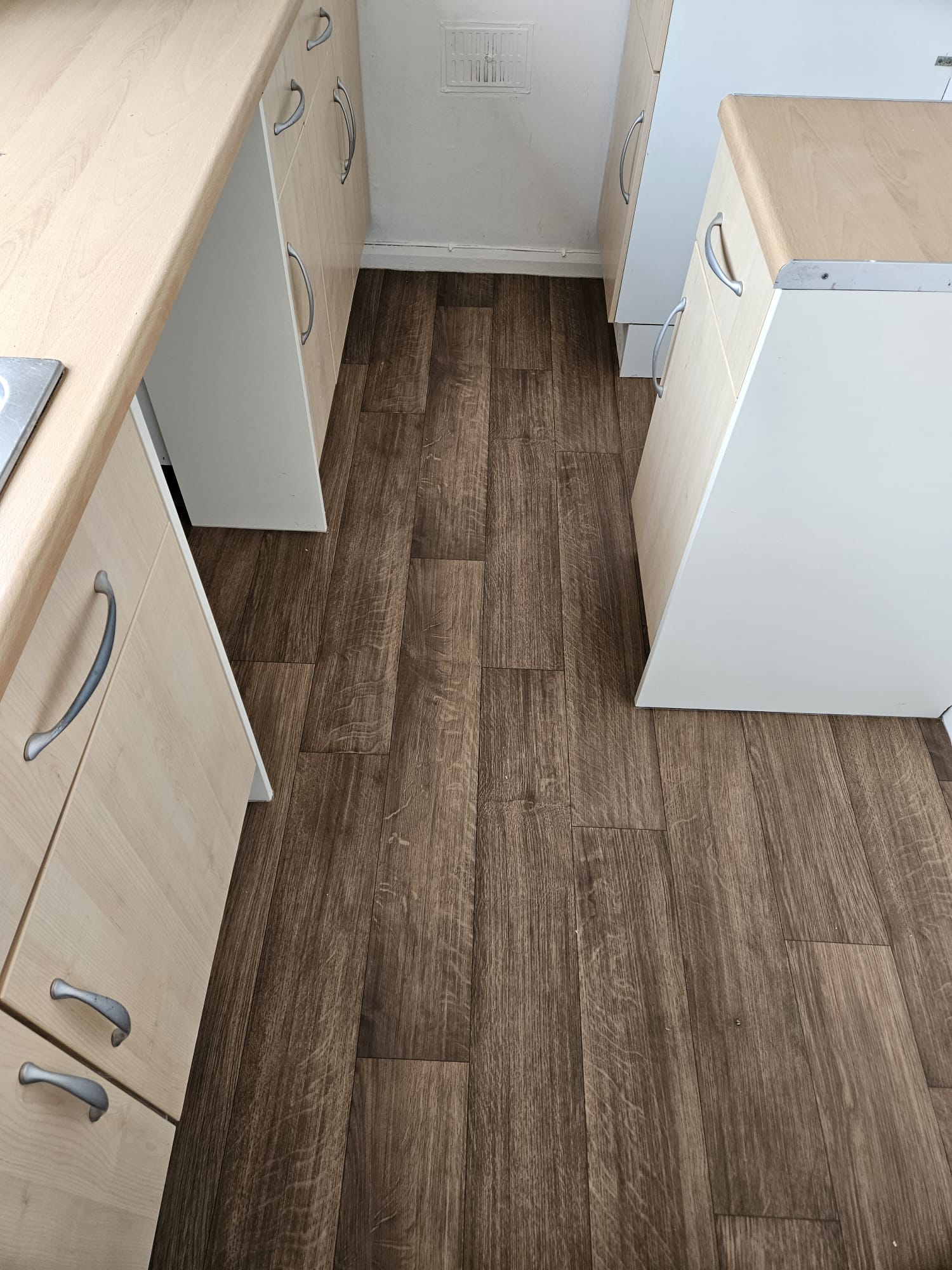 Newly fitted flooring by Marton Flooring Services